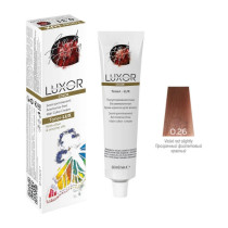 Крем-краска для волос Luxor Professional Toner тон 0.26 фиолетово-красный беспигментная безаммиачная 60 мл