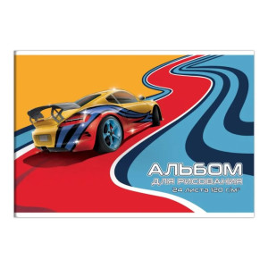 Альбом для рисования Феникс+ Ралли А4 24 л
