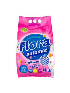 Стиральный порошок Flora 3 кг