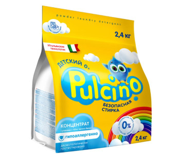 Стиральный порошок Pulcino Автомат Детский 2.4 кг - 1