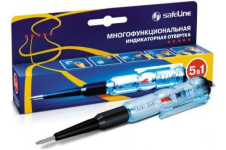 Отвертка SafeLine индикаторная многофункциональная