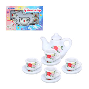 Игрушка Игроленд набор чаепитие керамика 