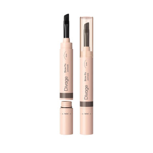 Помада для бровей Divage Brow fix pomade С кистью тон 02 мягкий коричневый - 1