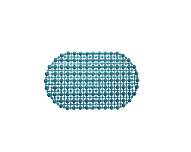 Spa-коврик для ванны AQUA-PRIME комфорт голубой 65х36 см