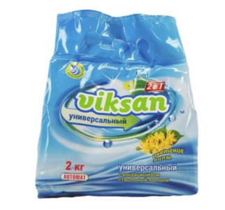 Стиральный порошок Viksan с кондиционером 2 в 1 Цветение липы 2 кг