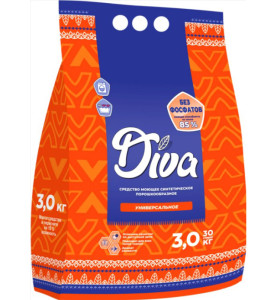 Стиральный порошок Diva Универсальный 3 кг