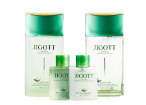 Подарочный набор Jigott Man мужской для ухода за лицом Зеленый чай 360 мл
