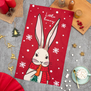 Полотенце кухонное Доляна Little bunny 35х60 см