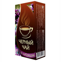 Чай Травы Башкирии черный с чабрецом 1.7 гр х 20 шт