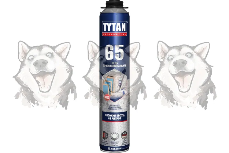 Пена монтажная Tytan Professional 65 профессиональная 750 мл – 1