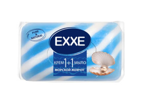 Крем-мыло туалетное EXXE 1+1 Морской жемчуг 80 гр