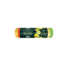 Мешки для мусора Master Fresh Aroma Lemon желтые с завязками 14 мк 60 л 10 шт