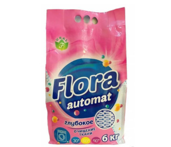 Стиральный порошок Flora 6 кг
