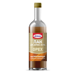 Лак для дерева Диола ХВ-784 орех 0.5 л