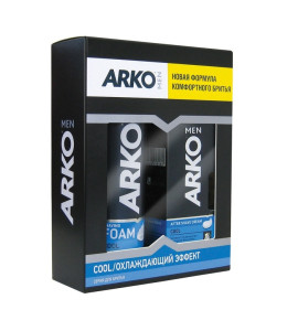 ПН ARKO Cool Пена д/бритья 200 мл+крем п/бритья 50 мл