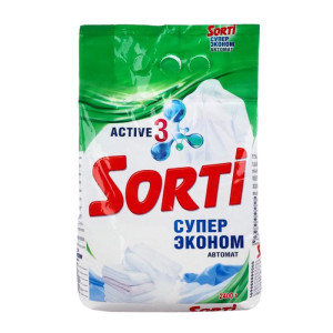 Стиральный порошок Sorti Супер эконом 2.4 кг 