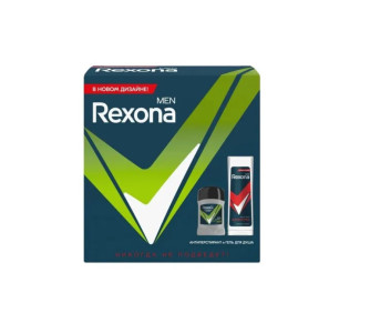 Подарочный набор Rexona Меня не остановить для мужчин Дезодорант стик 50 мл, гель для душа 180 мл 