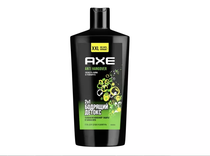 Гель для душа Axe Anti Hangover С пребиотиками и увлажняющими ингредиентами 2 в 1 610 мл – 1