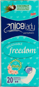 Прокладки ежедневные Nicelady  Daily Care Fresh 20 шт