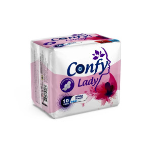 Прокладки гигиенические Confy Lady Maxi Normal 10 шт