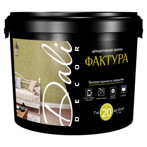 Краска Dali-Decor Фактура декоративная акриловая 7 кг