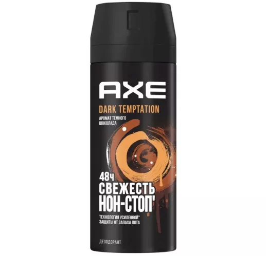 Дезодорант спрей Axe Dark Temptation Тёмный шоколад защита 48 часов 200 мл – 1