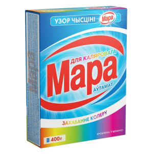 Стиральный порошок Мара Узор Для цветного белья 400 гр