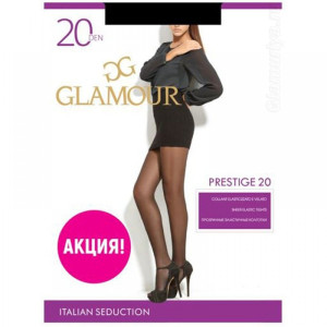 Колготки Glamour Prestige 20 Den цвет Nero размер 5