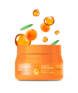 Маска для волос Organic Oil Professional облепиховая Увлажнение и гладкость 270 мл