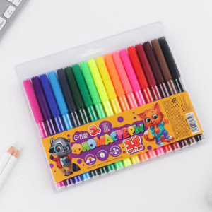 Фломастеры ArtFox Study 18 цветов