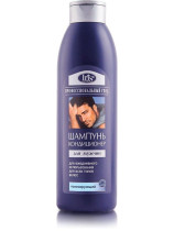 Шампунь для волос Iris Cosmetic Men 2 в 1 с кондиционером Укрепляющий 1 л