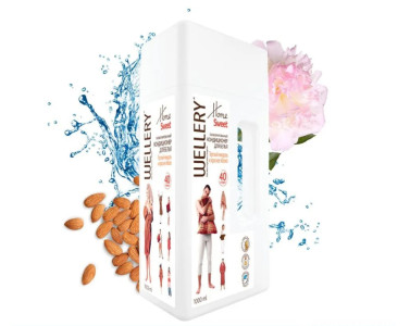 Кондиционер для белья WELLERY Home Sweet Сладкое яблоко и миндаль 1 л