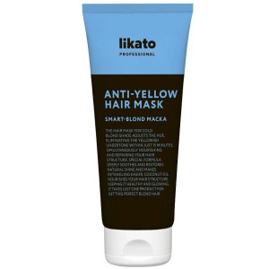 Тонирующая маска для волос Likato Smart blond Оттеночная питательная 200 мл