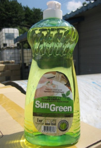 Средство для мытья посуды Sungreen Алоэ и Лимон 300 мл 