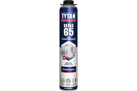 Пена монтажная Tytan Professional профессиональная 65 Uni 750мл