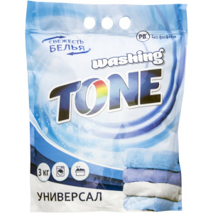 Стиральный порошок Washing Tone Универсал автомат 3 кг