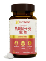 Пищевая добавка Nutraway Magne+B6 90 шт