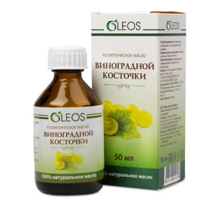 Масло косметическое Oleos  Виноградной косточки 50 мл