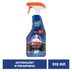 Чистящее средство Туалетный Утенок Видимый эффект Антиналет 515 мл - 1