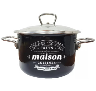 Кастрюля Appetite Maison эмалированная 3 л