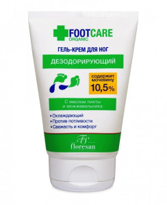 Крем-гель для ног Floresan Organic Охлаждающий 100 мл