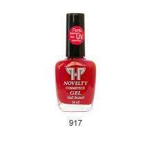 Лак для ногтей Novelty Gel Formula тон 917 темно-красный 14 мл
