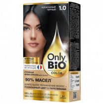 Крем-краска для волос Only Bio Color стойкая тон 1.0 Роскошный черный 115 мл