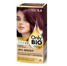 Крем-краска для волос Only Bio Color стойкая тон 5.6 Красное дерево 115 мл