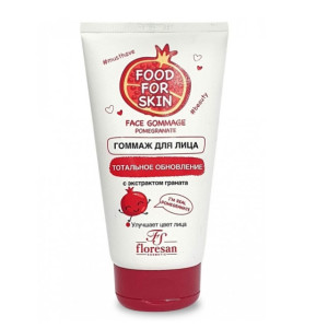 Гоммаж для лица Floresan Food For Skin Тотальное обновление 150 мл