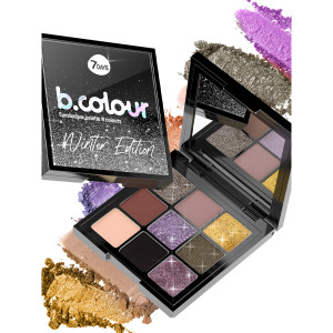 Палетка теней для век 7 Days B.Colour тон 01 Королева Алекса 9.1 гр