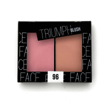 Румяна TF cosmetics тон 96 Холодный коричневый и блестящий нежно-розовый 