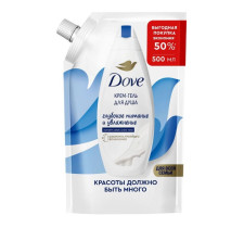 Крем-гель для душа Dove Глубокое питание и Увлажнение в мягкой упаковке 500 мл