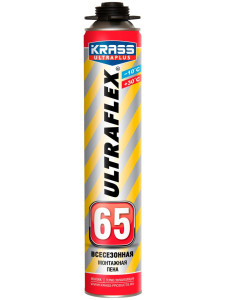 Пена монтажная Krass Ultraseal 65 профессиональная всесезонная 820 мл