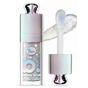 Масло для губ 7 Days B.Colour охлаждающее голографическое тон 02 Holo baby 9 гр